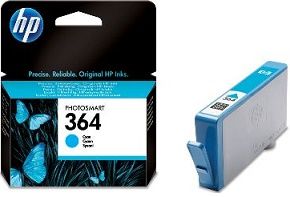 Hp tinta 364 cian 300 paginas aproximadamente