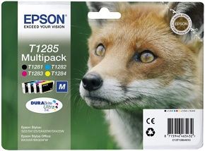 Epson tinta T1285 pack 4 cartuchos