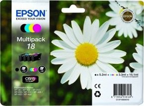 Epson tinta 18 pack 4 cartuchos 