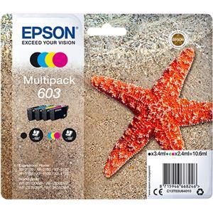 Epson tinta 603 Pack 4 cartuchos (negro y colores)