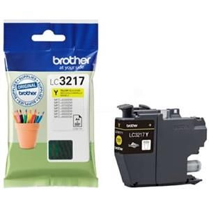 Brother tinta lc3217y amarillo 550 paginas aprox.