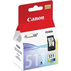 Canon tinta CL-511 Tricolor 240 paginas aprox.