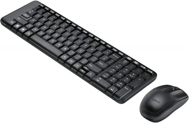 Logitech Teclado y Ratón MK220 Inalámbrico