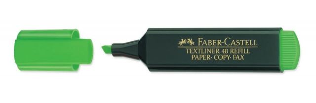 Faber-Castell marcador Fluorescente 1548 verde