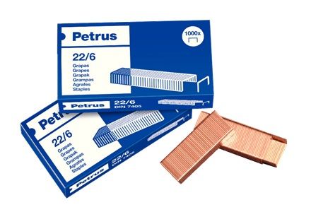 Petrus Grapas Cobre  22/6  1000 unidades