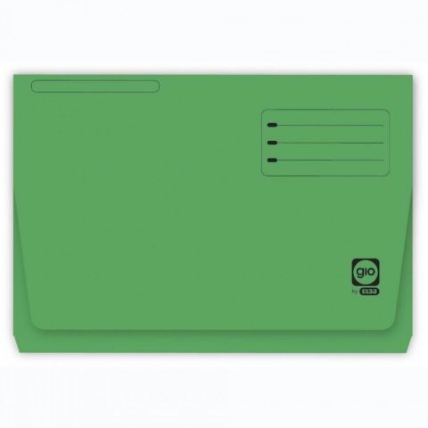 Gio Subcarpeta archivo Bolsa folio Verde