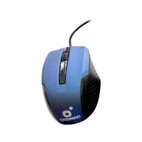 Cromad Ratón cable X53 Usb 2.0 azul 