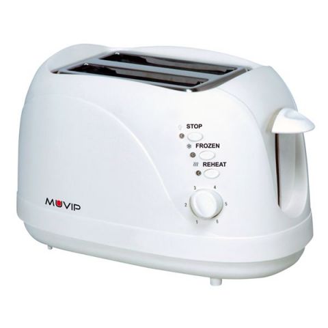 Muvip Tostadora de Pan 750W blanco