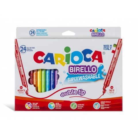 Carioca Rotuladores Birello 24 colores 