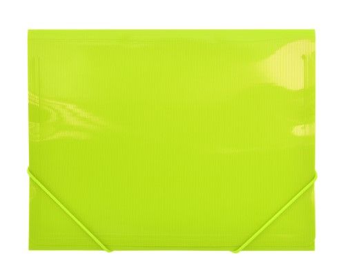 OfficeBox Carpeta Plástico Solapas A4+ Amarillo Fl