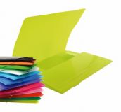 OfficeBox Carpeta Plástico Solapas A4+ Naranja