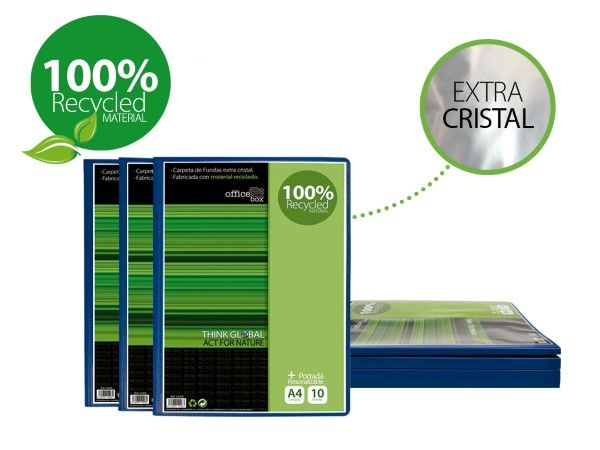 OfficeBox Carpeta portafundas 10 100% Reciclado 