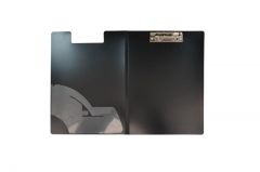 OfficeBox Carpeta Mini Clip superior Negro A4