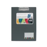 OfficeBox Carpeta Pinza superior Gris Oscuro A4