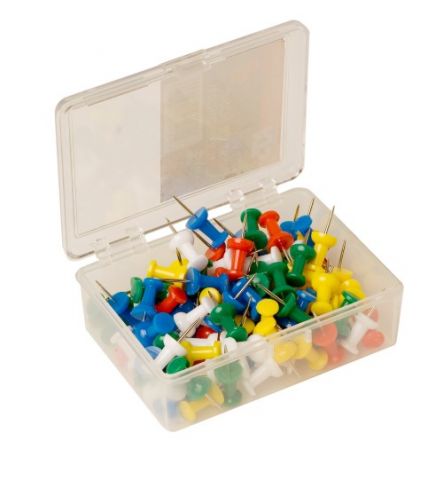 OfficeBox chinchetas Señalizadoras 100und surtidas
