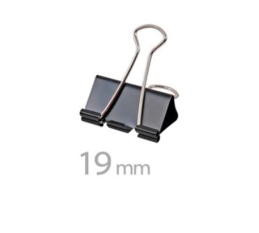 SDI pack 12 Pinzas Cuadro 19mm  