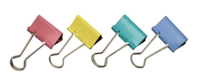 SDI pack 12 Pinzas Cuadro 32mm Surtidas
