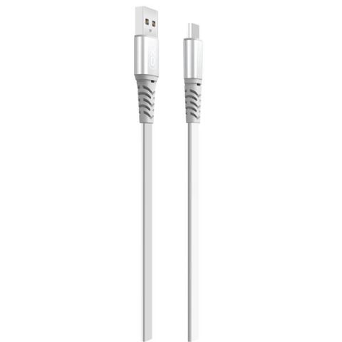 XO cable Usb C a usb Carga Rápida 2A 1mts Silver