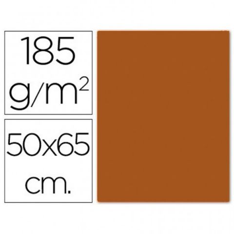 Guarro Cartulina 50x65 Chocolate 185grs