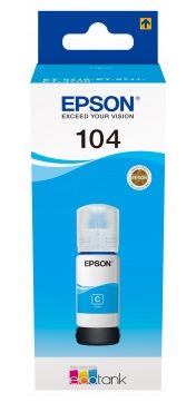 Epson tinta Ecotank 104 Cian