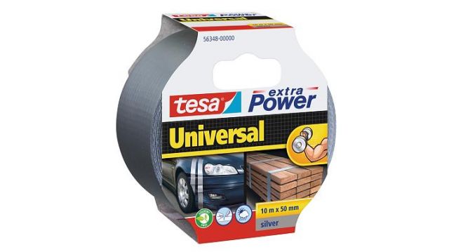 Tesa cinta Adhesiva Universal 50mmX10mts Plata