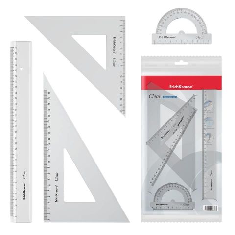 ErichKrause Juego de Reglas 30cm Escolar