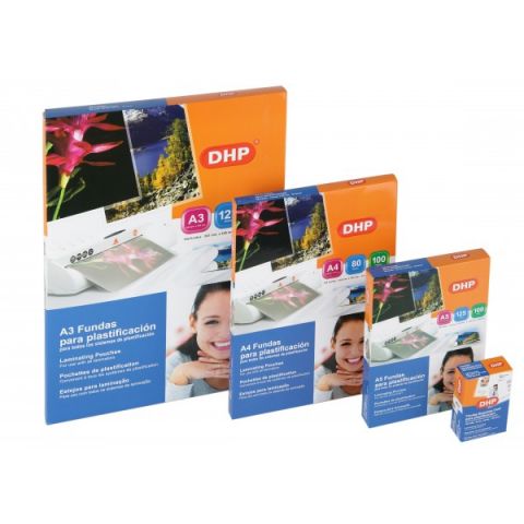 Dhp 100 laminas Plastificar A4 125micras 