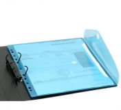 OfficeBox Sobre velcro A4 Multitaladro Cristal