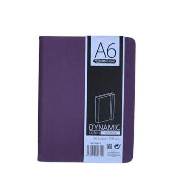 OfficeBox Libreta A6 96 hojas Dynamic Colors Mora