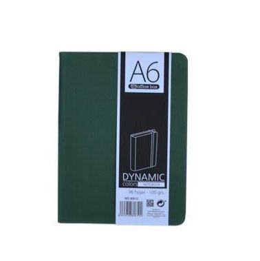 OfficeBox Libreta A6 96 hojas Dynamic Colors Verde