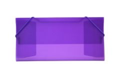 OfficeBox Carpeta Plástico Recibo solapa Goma Viol