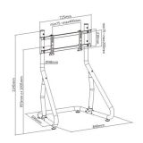 Cromad Soporte TV Simulador CockPit 