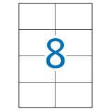 Apli Etiquetas Adhesivas Blancas 105x74 01279