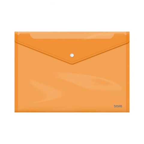 Dohe Sobre Traslúcido Plástico Broche Folio+ Naran