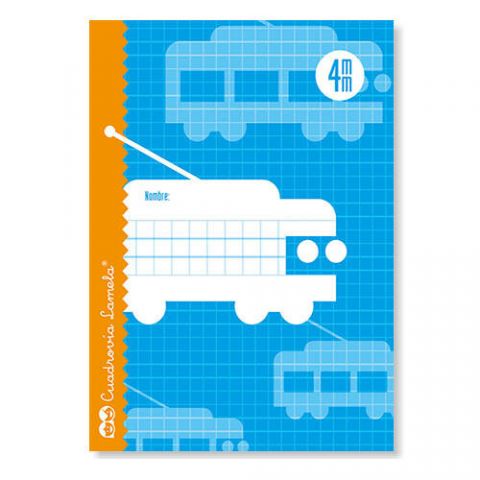 Lamela Libreta Cuadrovía Básica A5 4MM 30 Hojas