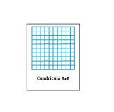 Pacsa Libreta grapada Din a5 cuadro 6x6 48 hojas
