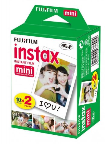 Fujifilm Papel Instax Mini 20 fotos (2x10)