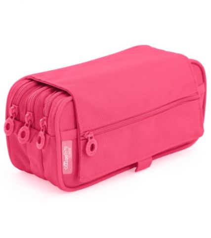 OfficeBox Portatodo Colorline Triple Fucsia