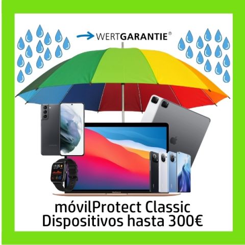 WertGarantie móvilProtec Classic hasta 300€