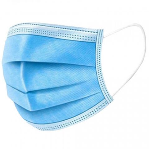 Pack 50 Mascarilla 3 Capas Azul