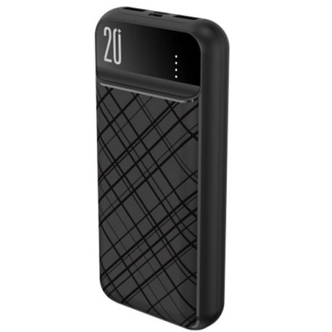Xo Powerbank 20.000 Mah 3A Lcd Negro