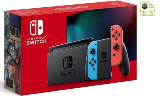 Nintendo Consola Switch Azul-Rojo 