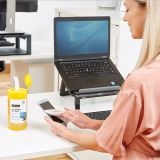 Fellowes Toallitas Limpieza Pantallas 100und 