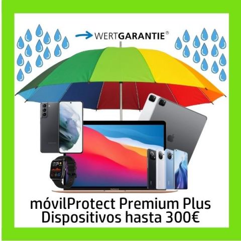 WertGarantie móvilProtec Premium Plus hasta 300€