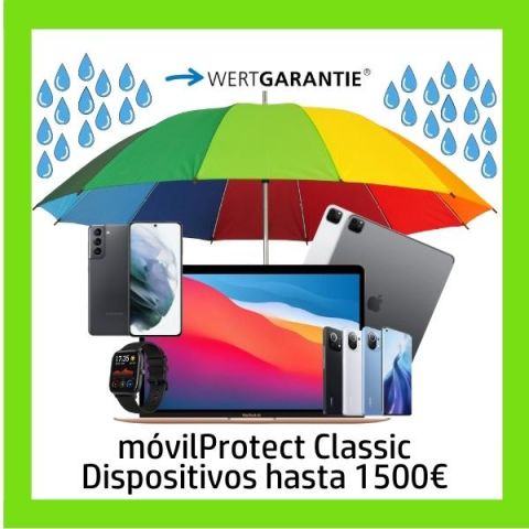 WertGarantie móvilProtec Classic hasta 1500€