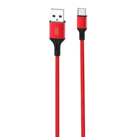 Xo Cable Cordón NB143 2 Mts Usb a Usb Tipo C Rojo