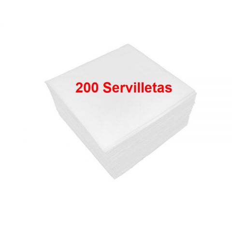 Servilletas Blancas 30 x 30cm 200 und