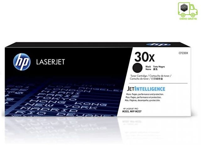Hp toner 30X negro 3.500 paginas segun ISO/IEC 197