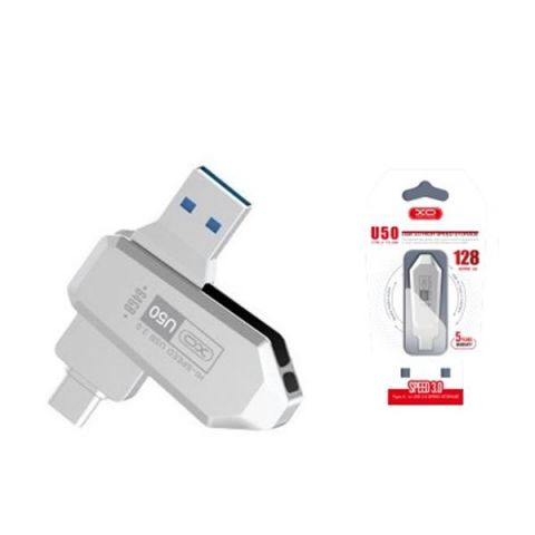 XO Pendrive U50 128Gb Otg Usb C 3.0