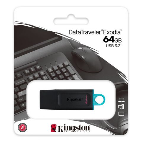 Kingston pen drive 64gb datatraveler Exodia 3.2